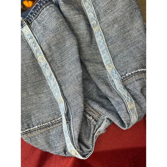 Vintage 1999 Gymboree Blue Jean Overalls Robot 3T - Picture 10 of 10